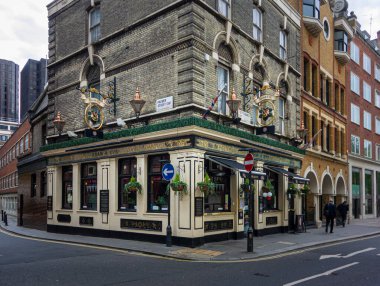 Adem ve Havva cephesi Londra, İngiltere 'deki halk evi.