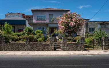 Celanova, Ourense, İspanya 'da tipik bir ev.