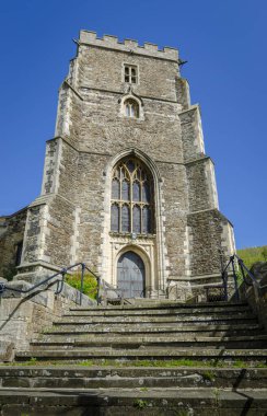 İngiltere, Doğu Sussex 'teki Old Town of Hastings' deki All Saints Kilisesi.