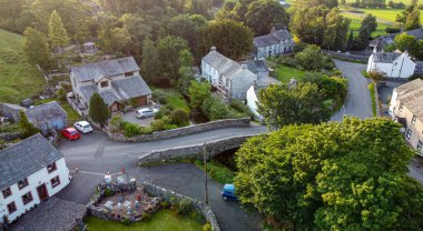 Bampton, Cumbria, İngiltere, Ağustos 2020 - Bampton, Penrith, Cumbria, İngiltere