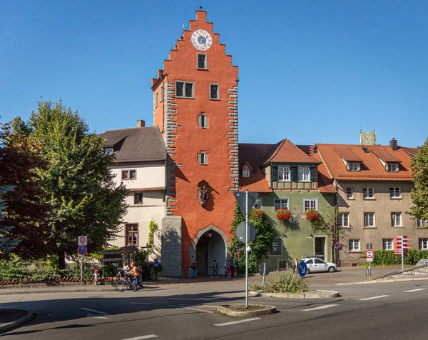 Meersburg Almanya Eylül 2016 Almanya Nın Meersburg Kentindeki Tarihi Binalar — Stok fotoğraf