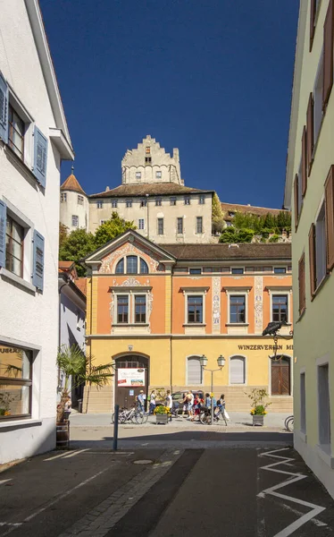 Meersburg Duitsland September 2016 Historische Gebouwen Meersburg Duitsland — Stockfoto