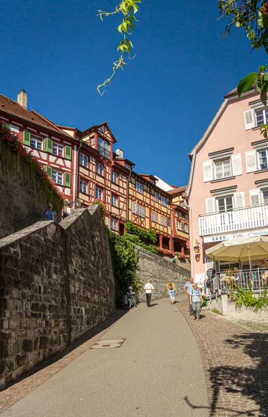 Meersburg September 2016 Historische Gebäude Der Stadt Meersburg Deutschland — Stockfoto