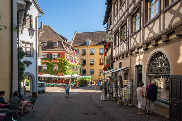 Meersburg Tyskland September 2016 Historiska Byggnader Staden Meersburg Tyskland — Stockfoto