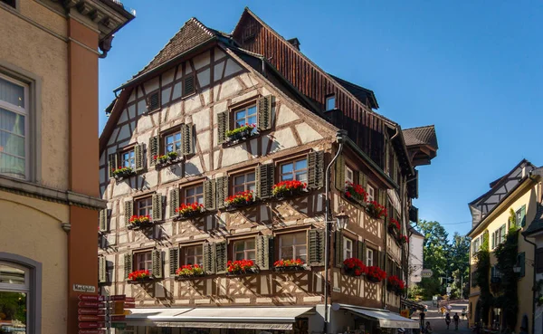 Meersburg Alemanha Setembro 2016 Edifício Histórico Cidade Meersburg Alemanha — Fotografia de Stock