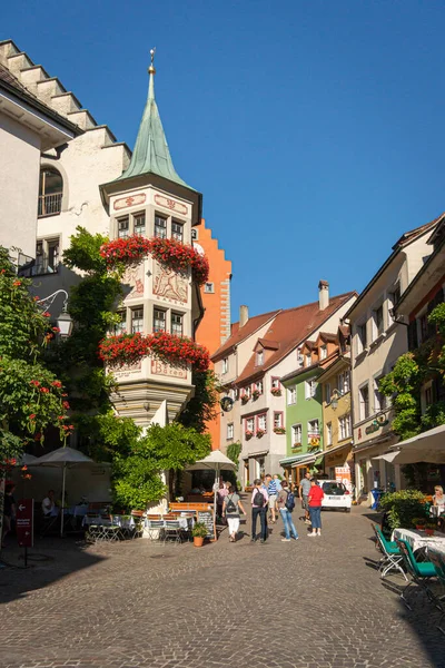 Meersburg September 2016 Historische Gebäude Der Stadt Meersburg Deutschland — Stockfoto