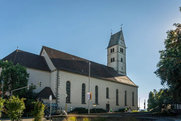 Meersburg Tyskland September 2016 Katolska Kyrkan Staden Meersburg Tyskland — Stockfoto