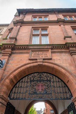 Carlisle, Cumbria, İngiltere, Ağustos 2020 - İngiltere 'nin Carlisle kentindeki Tullie House Müzesi ve sanat galerisi