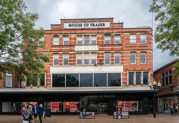 Carlisle Cumbria Agosto 2020 Facciata Del Negozio Nella Città Carlisle — Foto Stock