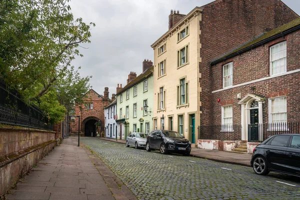 Carlisle Cumbria Regno Unito Agosto 2020 Architettura Antica Nella Città — Foto Stock