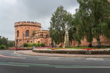 Carlisle Kalesi, eski adliye binası, Carlisle, Cumbria, İngiltere
