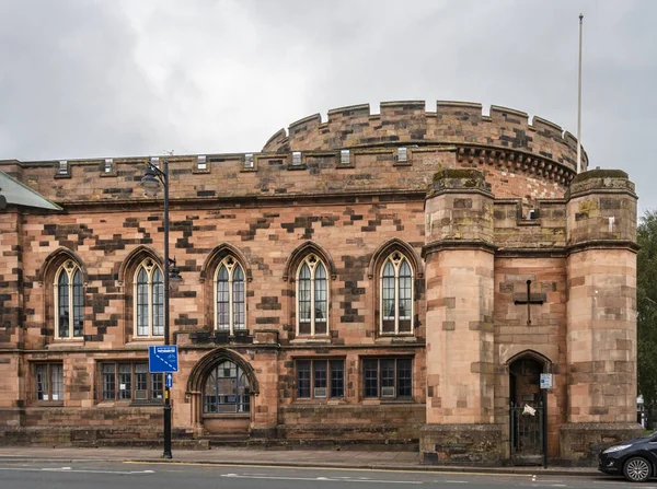 Carlisle Citadel Starý Soud Carlisle Cumbria — Stock fotografie