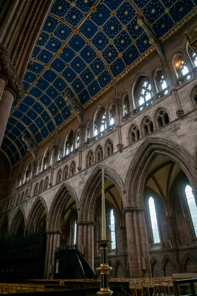 Carlisle Cathedral Interiör Staden Carlisle Cumbria Storbritannien — Stockfoto