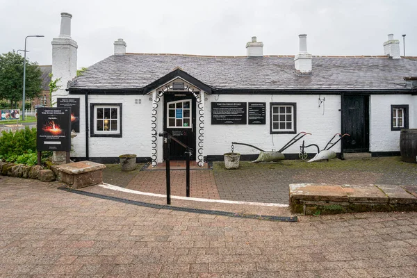 Lieu Mariage Blacksmiths Shop Dans Village Gretna Green Écosse Royaume — Photo