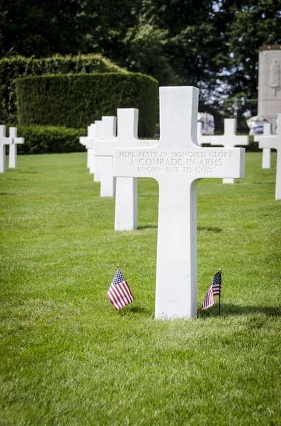Luxembourg American Cemetery War Memorial — Stock Photo, Image