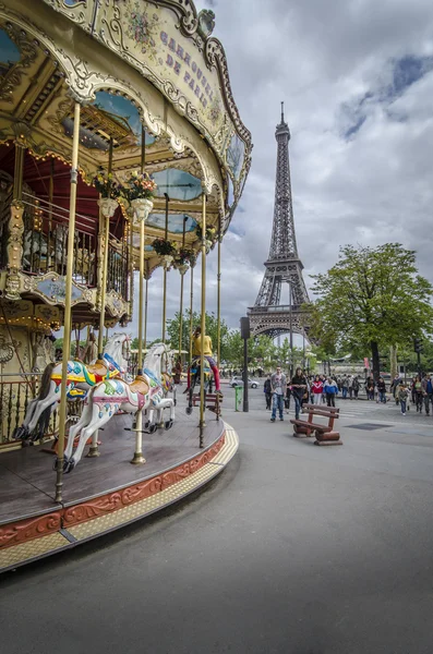 Carrousel parisien — Photo