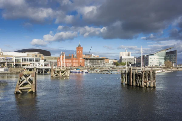 Cardiff Bay Skyline — Stock Photo, Image