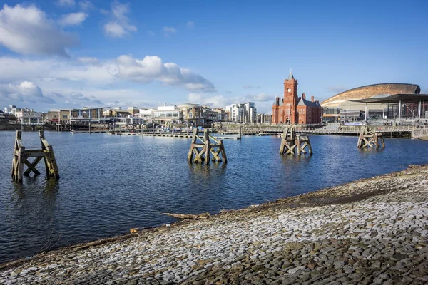 Cardiff Bay skyline — Stockfoto