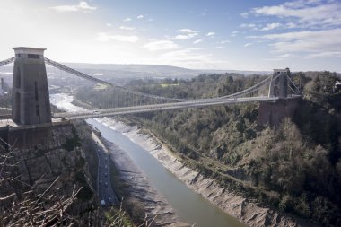 Clifton asma köprü, Bristol İngiltere'de