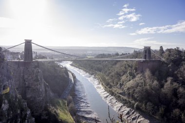 Clifton asma köprü, Bristol İngiltere'de