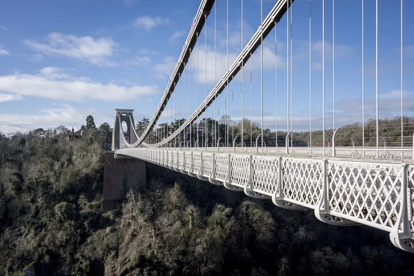 Clifton Suspension Bridge, Bristol UK — Stock Photo, Image