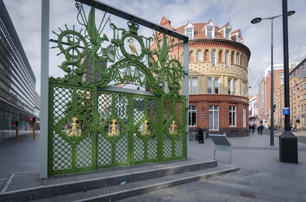 Green Gates a Liverpool, Regno Unito — Foto Stock