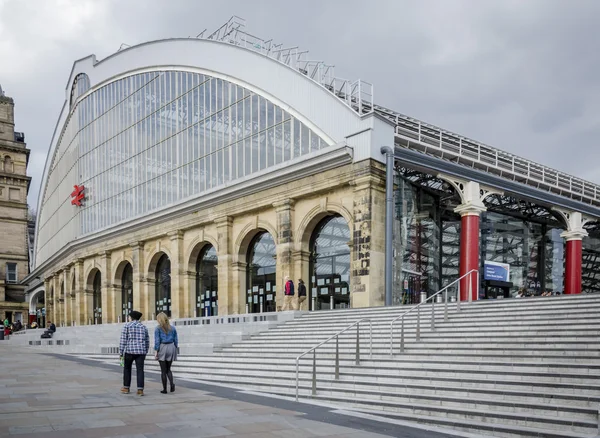 Dworca Lime Street, Liverpool, Wielka Brytania — Zdjęcie stockowe