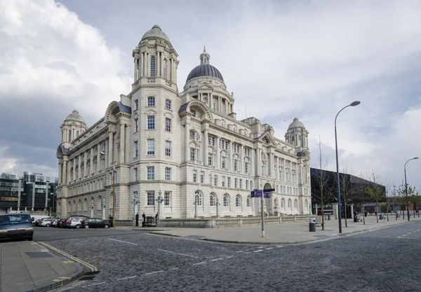 Port of Liverpool Building, Liverpool, UK — Stock Photo, Image