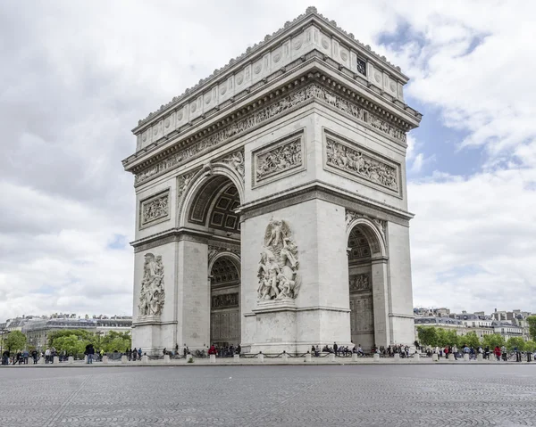 Arc de triumf w Paryż, Francja — Zdjęcie stockowe