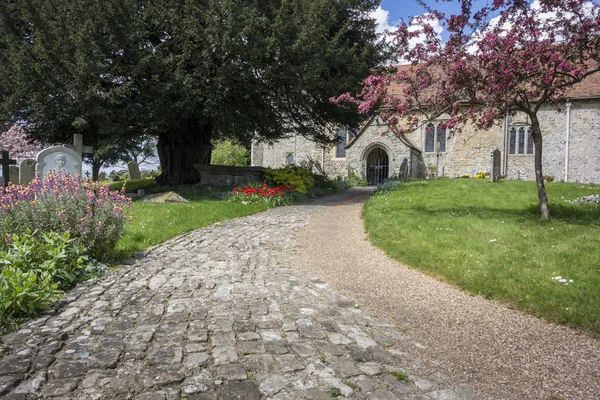 Kirche, kent, uk zerstören — Stockfoto