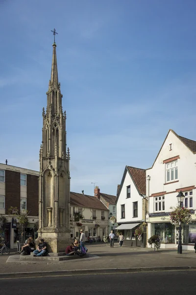 Market Place, Glastonbury, Wielka Brytania — Zdjęcie stockowe