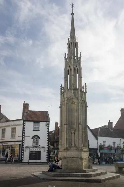 Market Place, Glastonbury, Reino Unido — Foto de Stock