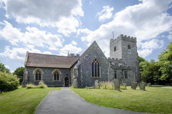 Chilham církve, Kent, Velká Británie — Stock fotografie