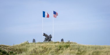D-Day Anıtı, Utah kumsalı, Normandy, Fransa