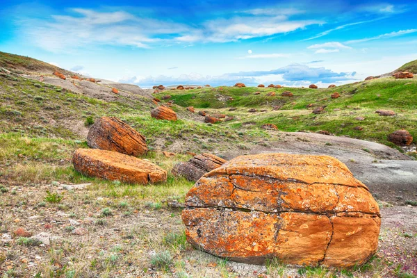 Roca roja coulee — Foto de Stock