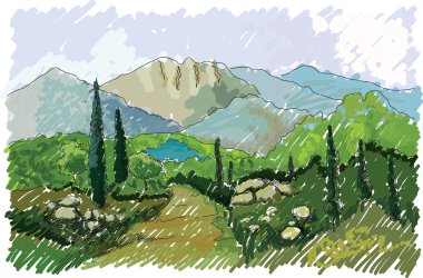 Dağlar ve tepeler, İtalya