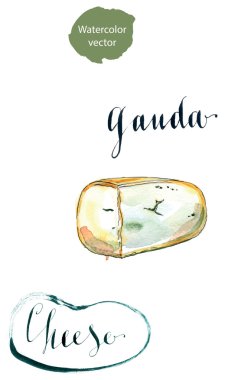 Füme gauda parçası