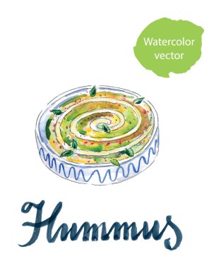 Taze humus dip