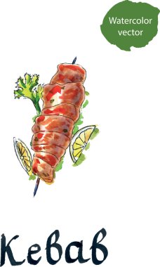 Izgara tavuk kebap, kebab