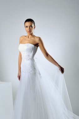 Muhteşem gelin portre Studio poz