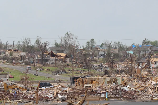 Amplitude EF 5 Danos e Devastação do Tornado Fotos De Bancos De Imagens Sem Royalties