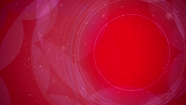Абстрактна червона анімація фону — стокове відео