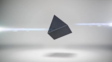 Soyut piramit döndürme animasyon