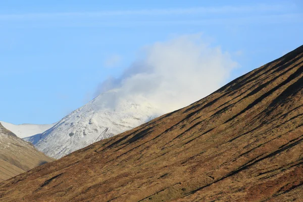 Snow covered mountains — Stock Photo, Image