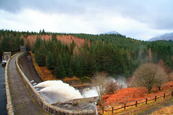 Scottish Highlands Laggan Dam — Stock Photo, Image