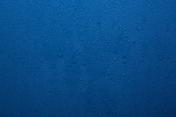 Blue Water Drops Background — Stock Photo, Image