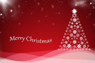 Noel ağacıyla Noel arkaplanı,