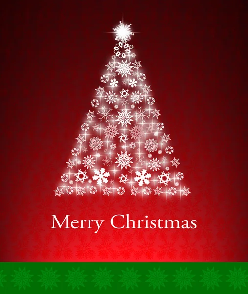 Christmas tree background — Stock Photo, Image