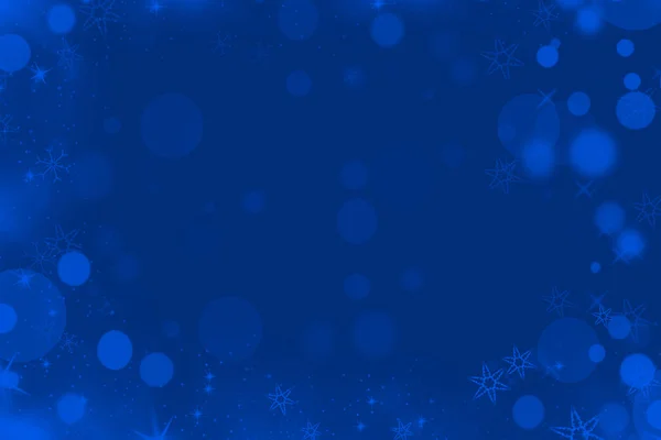 Fundo de Natal azul — Fotografia de Stock