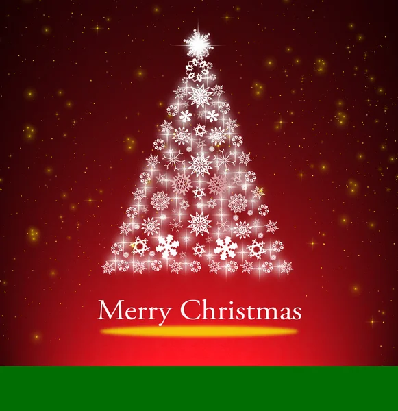 Christmas tree background — Stock Photo, Image